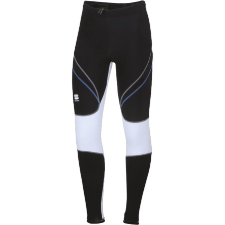 зимнее трико Sportful Cardio Evo Tech Tight с белыми и голубыми вставками